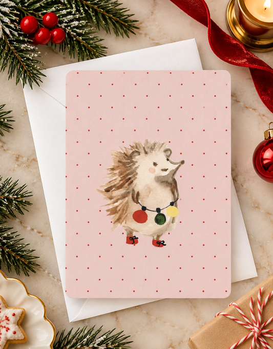 Le hérisson de Noël 🦔
