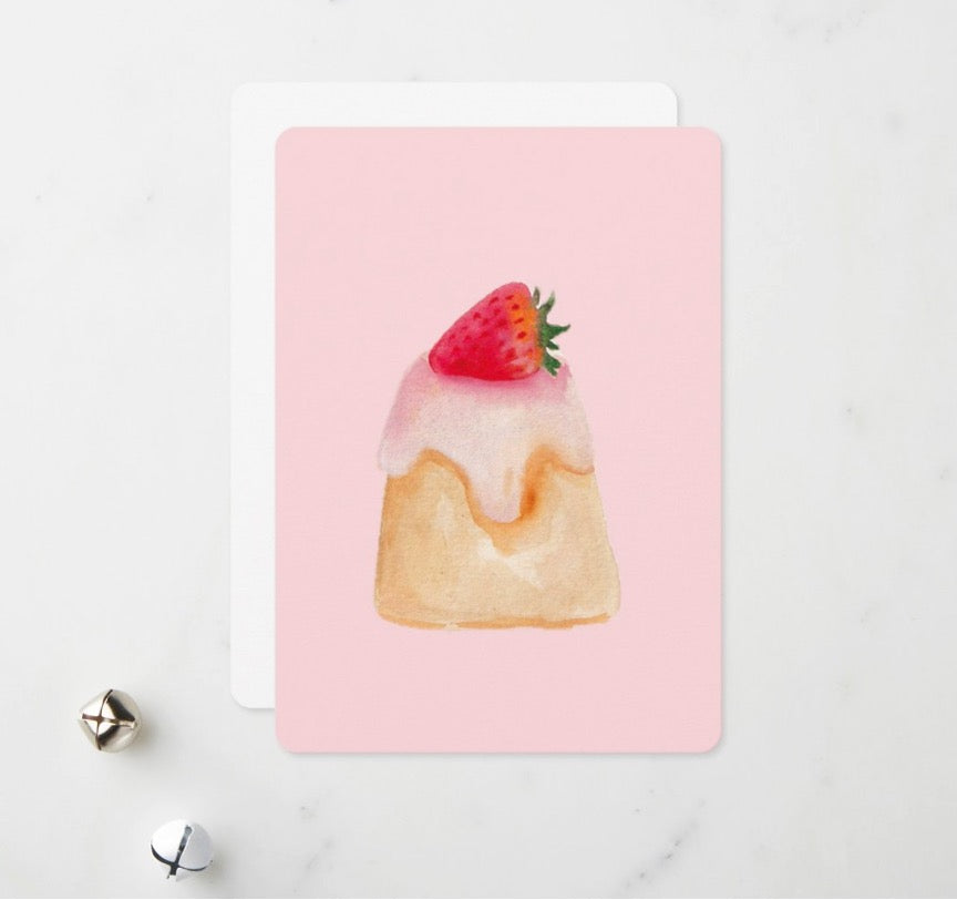 Dessert fraise