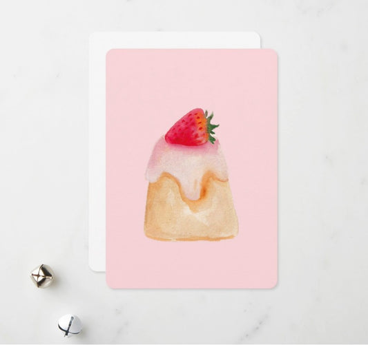 Dessert fraise