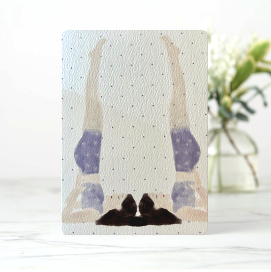 Namaste, fille