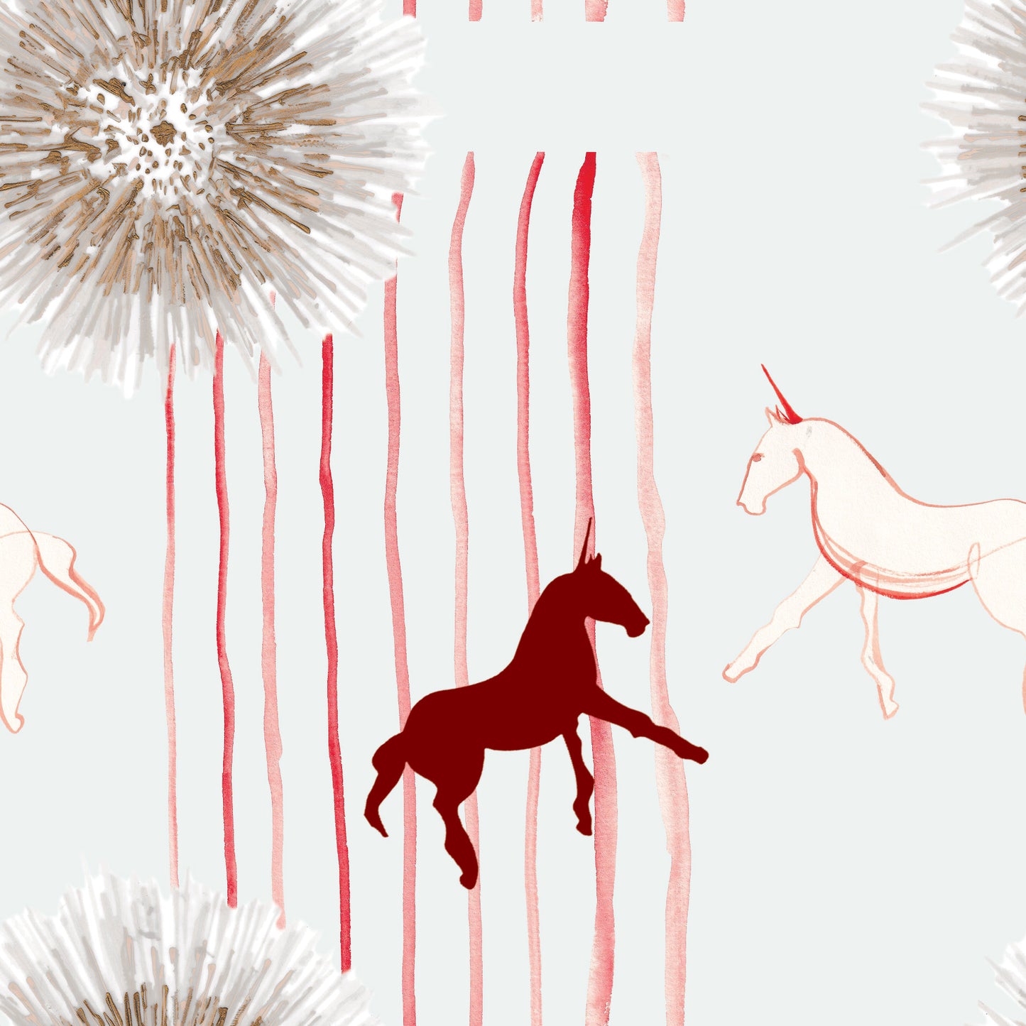 Cheval feux d’artifice
